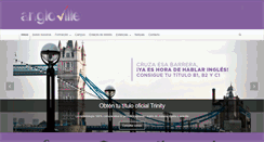 Desktop Screenshot of angloville.es